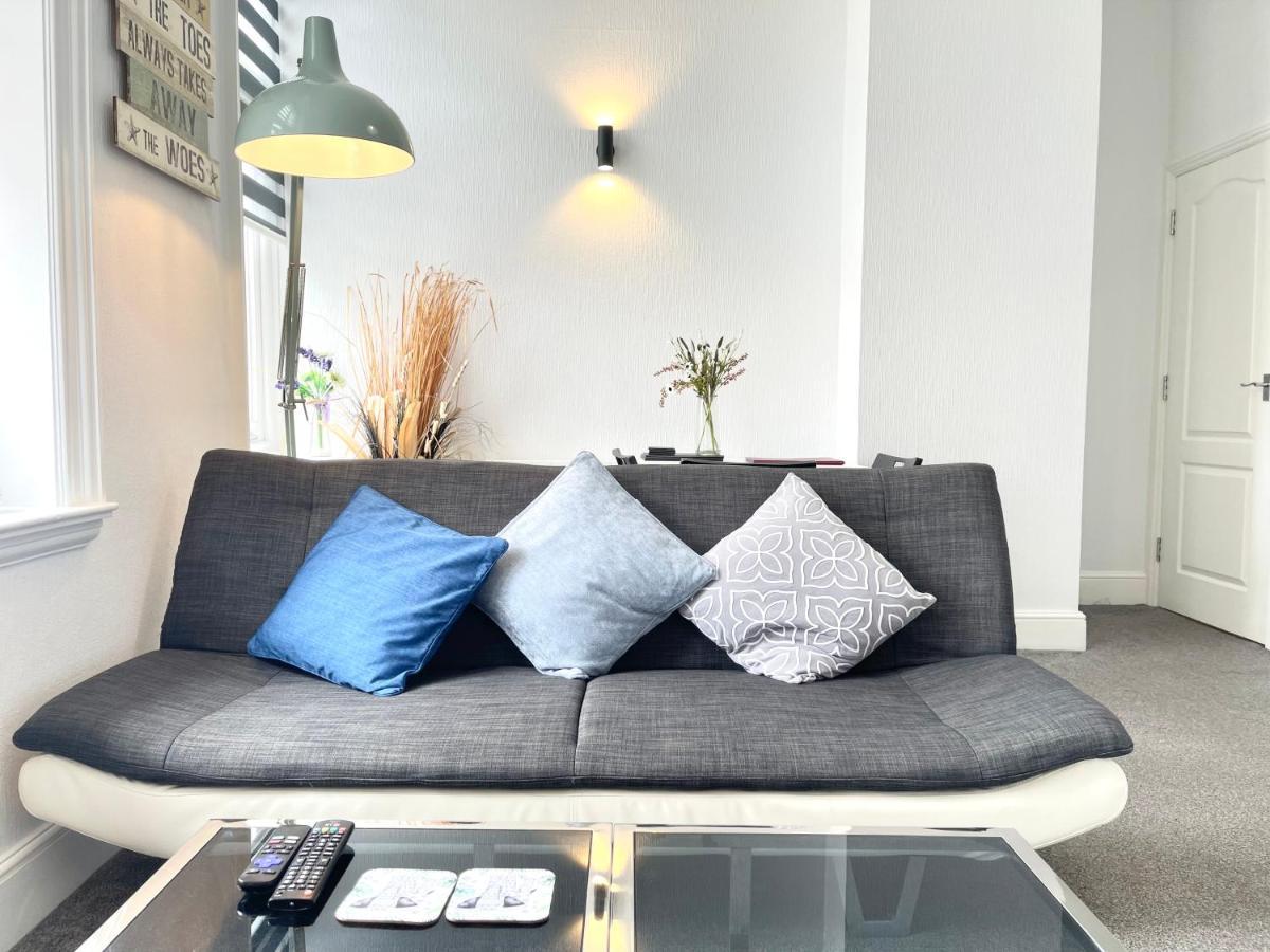 Modern Family Apartment Free Parking And Gym By Beach Bournemouth Exteriör bild
