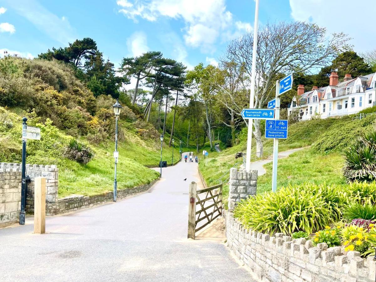 Modern Family Apartment Free Parking And Gym By Beach Bournemouth Exteriör bild