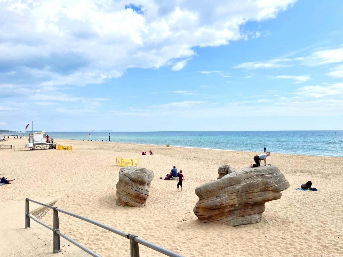 Modern Family Apartment Free Parking And Gym By Beach Bournemouth Exteriör bild