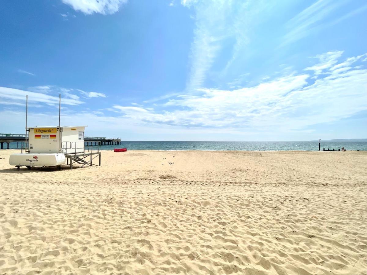 Modern Family Apartment Free Parking And Gym By Beach Bournemouth Exteriör bild