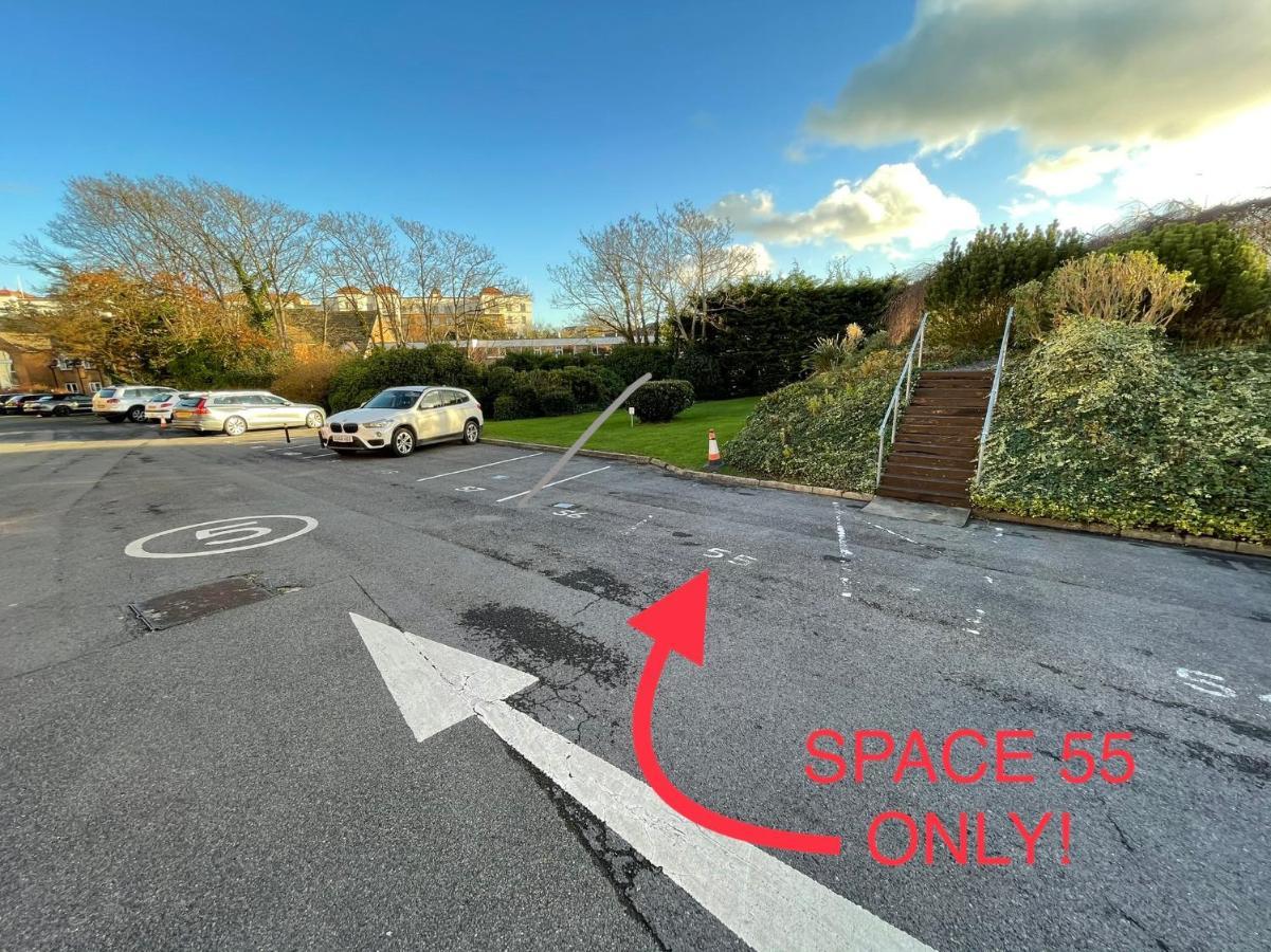 Modern Family Apartment Free Parking And Gym By Beach Bournemouth Exteriör bild